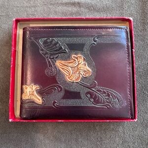 Vintage Brown Leather Wallet